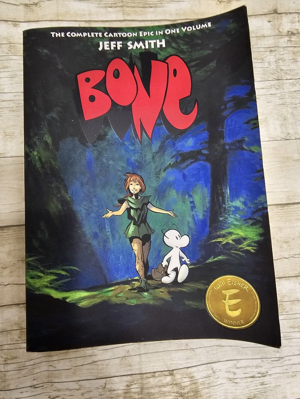 Bone The Complete Cartoon Epic in One Volume -Jeff Smith Graphic Novel